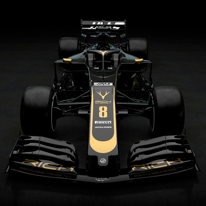 Illustration for article titled The New Haas F1 Team Livery Looks Familiar